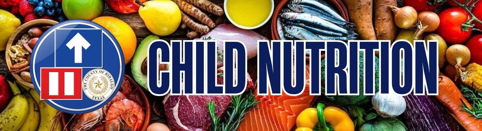 Child Nutrition banner for webpage