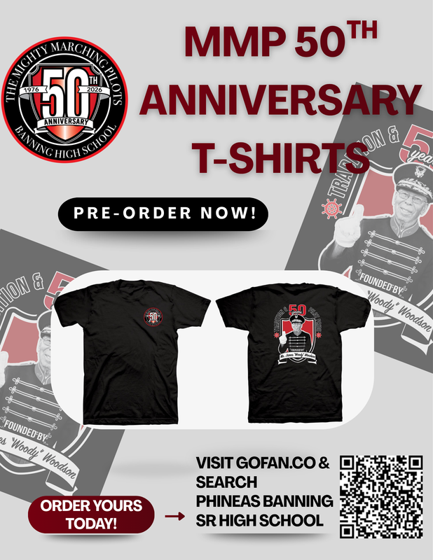 50th Anniversary Mighty Marching Pilots T-Shirts - Pre-order now!