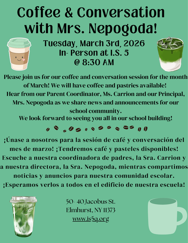 Coffee & Convo Flyer