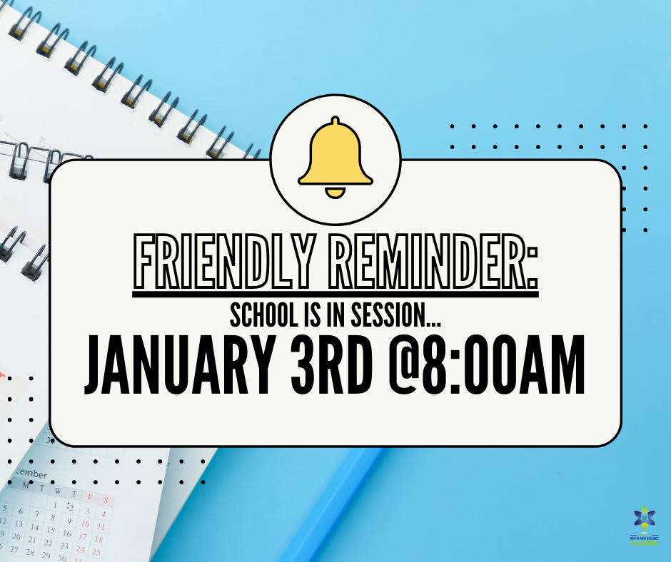 School is back in session!