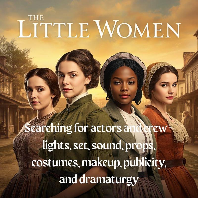 Audition or be part of crew for the Fall Play, "Little Women" Featured Photo