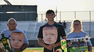 Soccer players honored on Senior Night