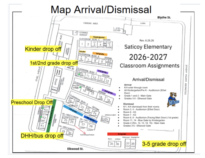 Map Arrival Dismissal