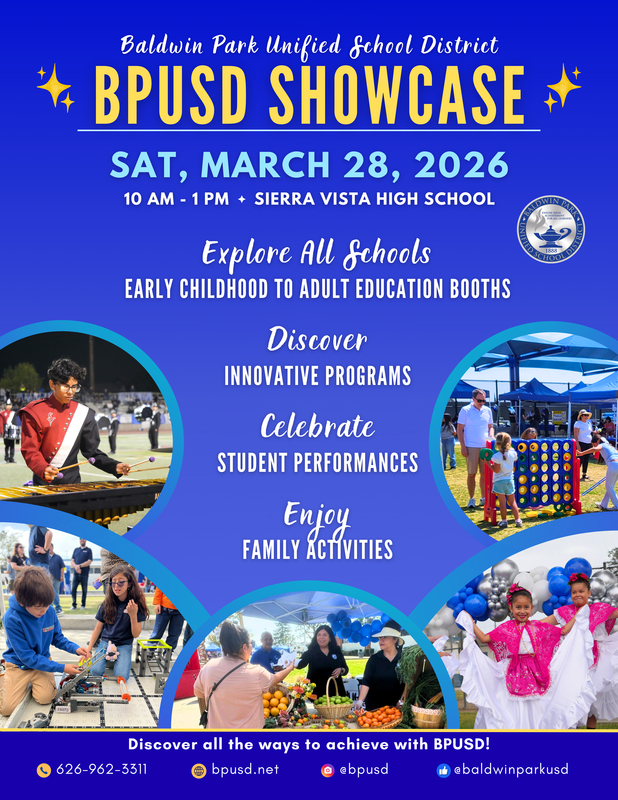Flyer Image 2026 BPUSD Showcase Eng