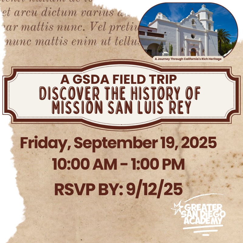 A Mission with details of a field trip