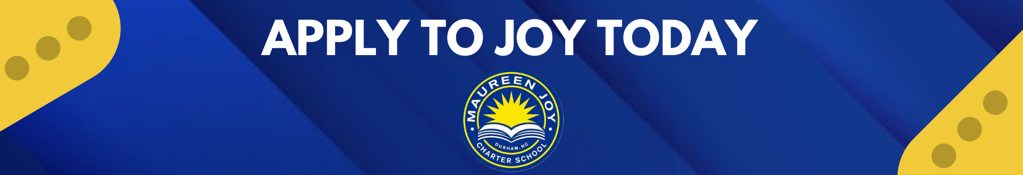 Apply to joy Banner