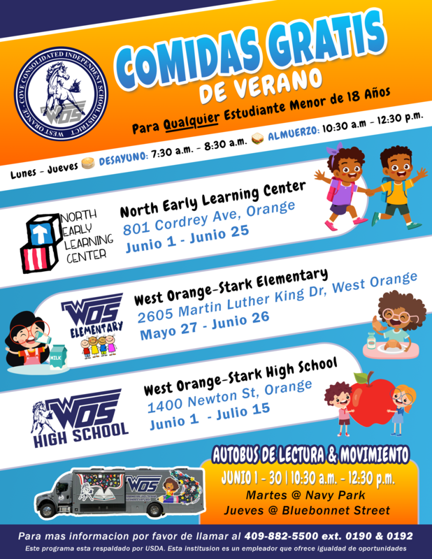WOCCISD Summer Feeding Program es
