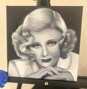 Superintendent winning artwork for high school by Olivia Evans