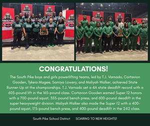 spsd sphs powerlifting state champs april 2026