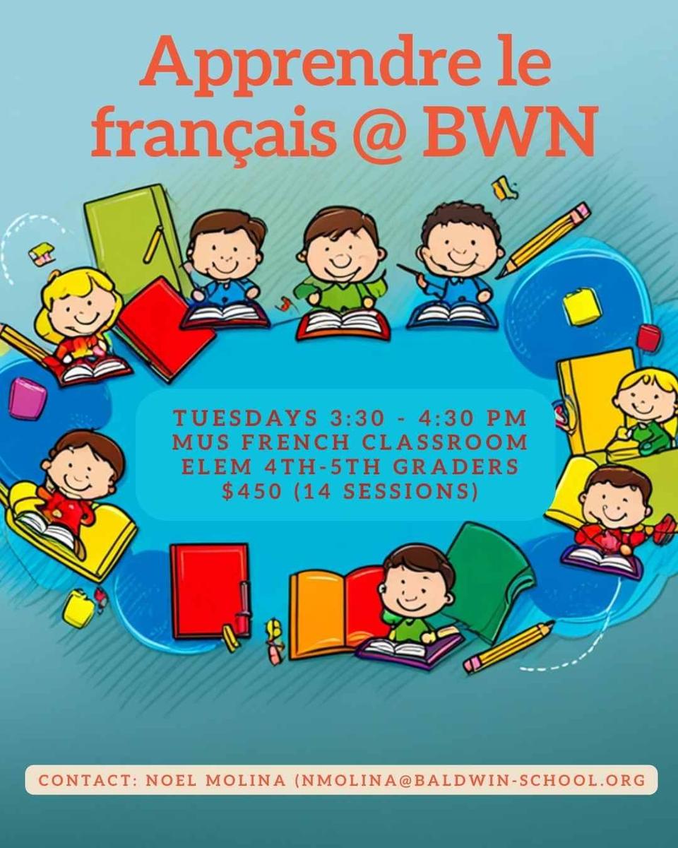 French for 4th & 5th graders