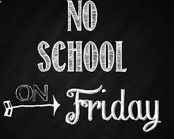 No School Friday, April 3