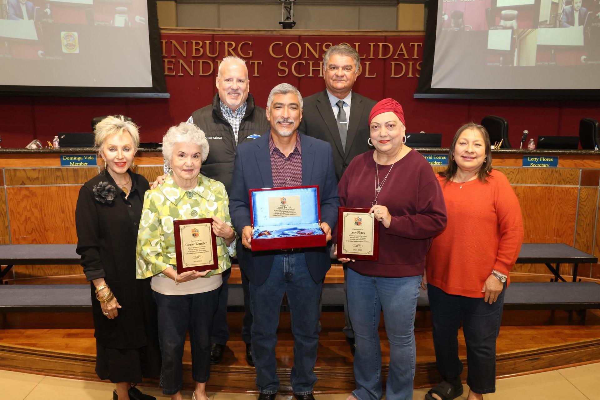 Edinburg CISD Board Officers 2025