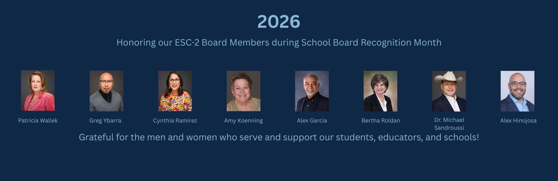 ESC-2 Board Recognition Month 2026