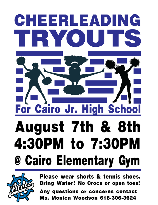 Cairo Junior High Cheerleading Tryouts