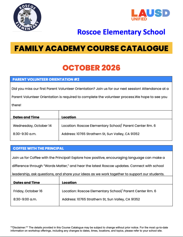 Course Catalogue