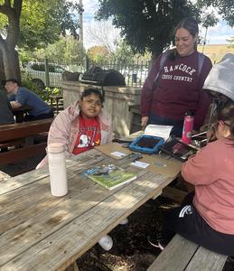 Hancock College Prep Cluster Students' field trip to El Paseo Community Garden