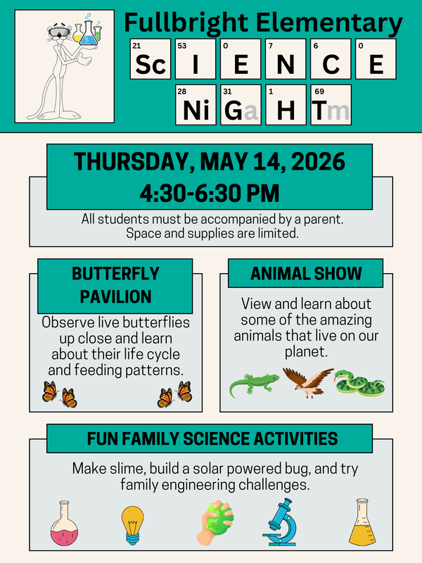 Fullbright Elementary Science Night Featured Photo