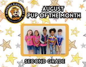 2nd Grade Pups of the Month