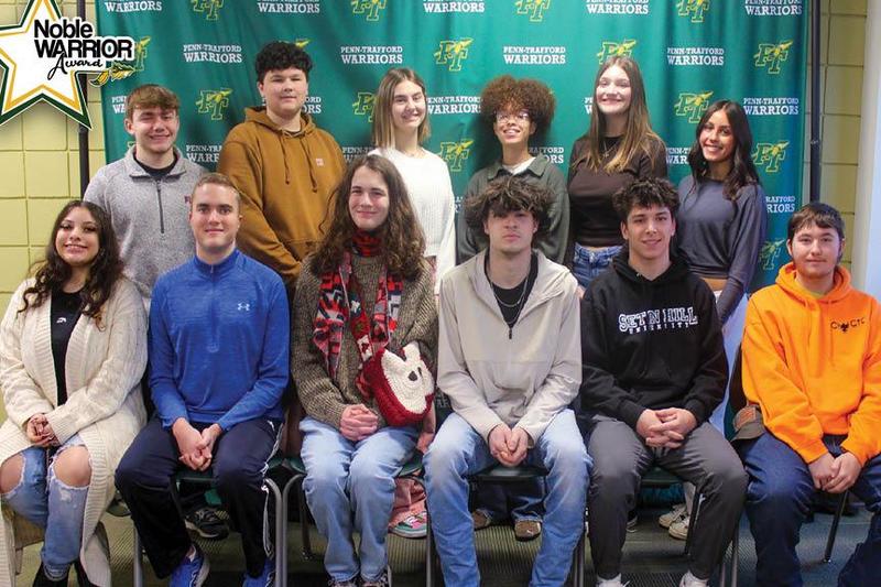 a photo of the Noble Warrior award recipients