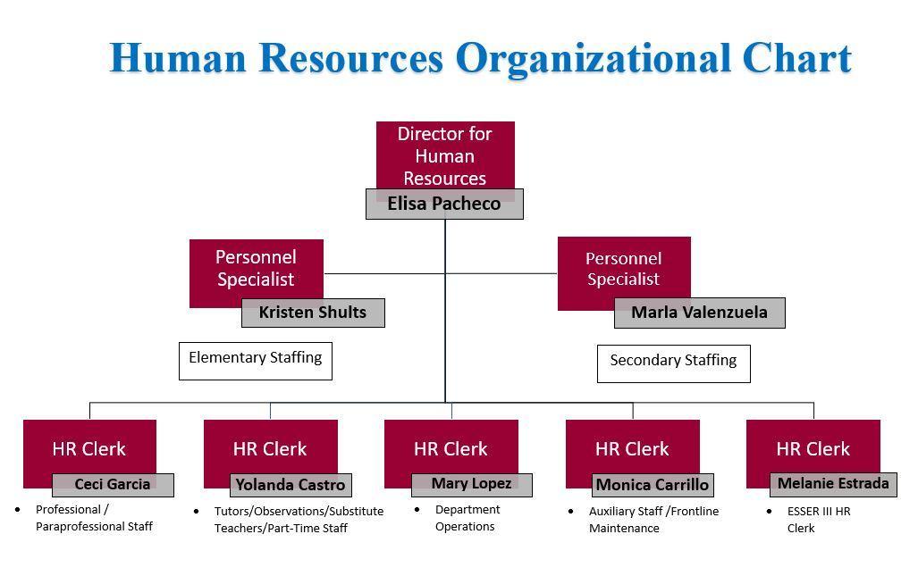 Hr Organizational Chart – Human Resources – Mission Consolidated  Independent School District
