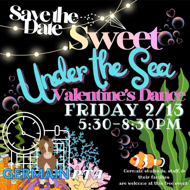 Save the Date: PTA’s Sweet Under the Sea Valentine’s Dance 2/13