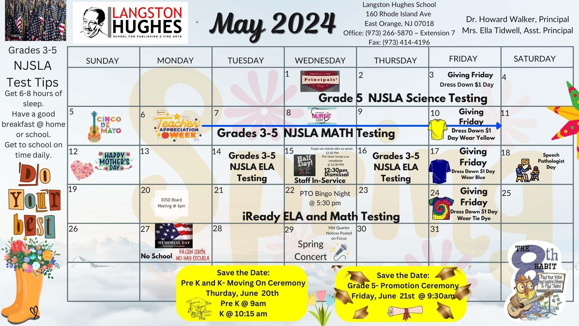 About Us About Us Langston Hughes School
