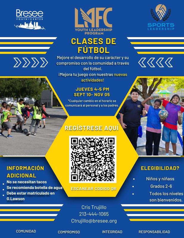 LAFC Youth Soccer Program(Spanish)