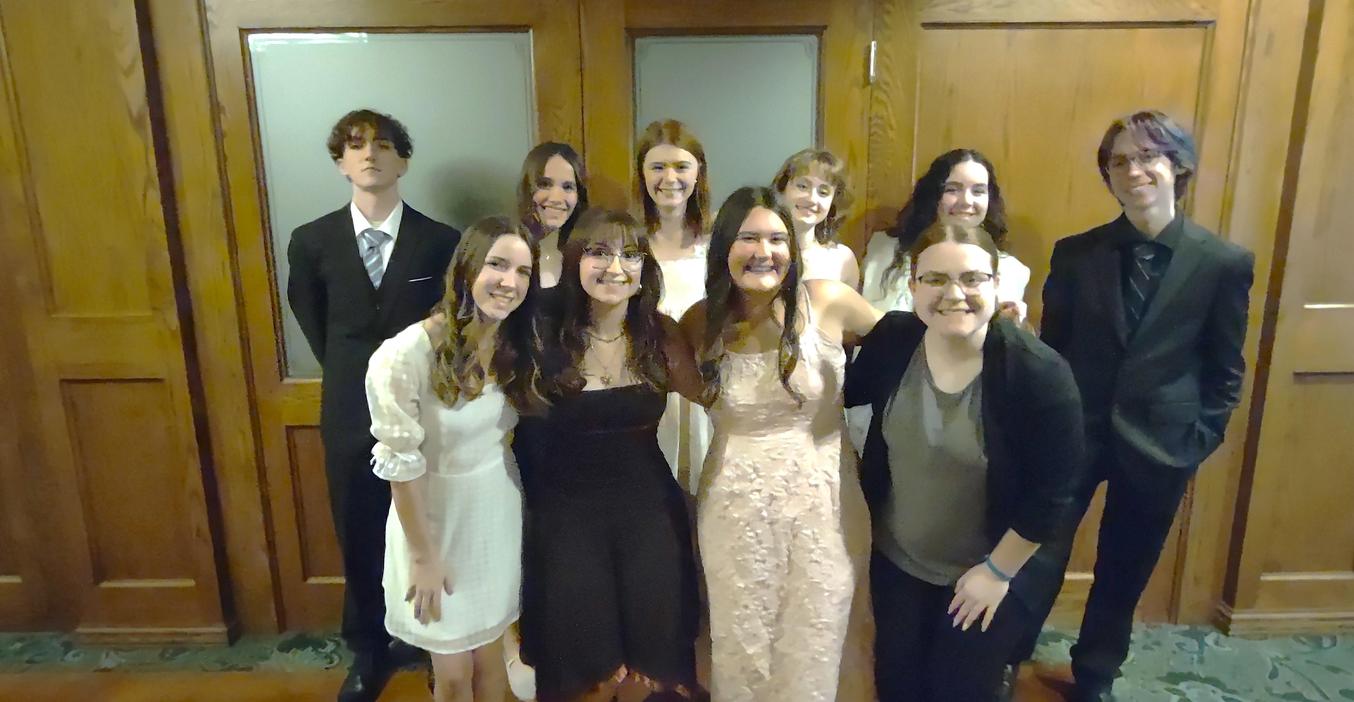 TKHS BPA students attend the state convention and competition.