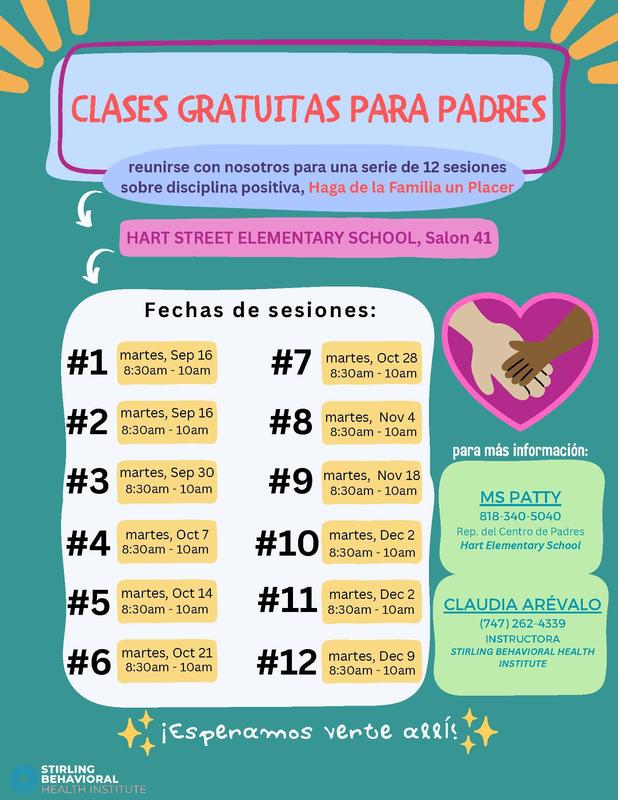 Clases gratuitas para padres 2