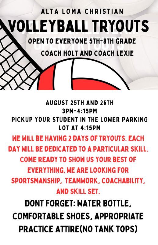 volleyball tryouts
