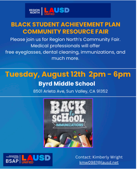 Region North BSAP Flier