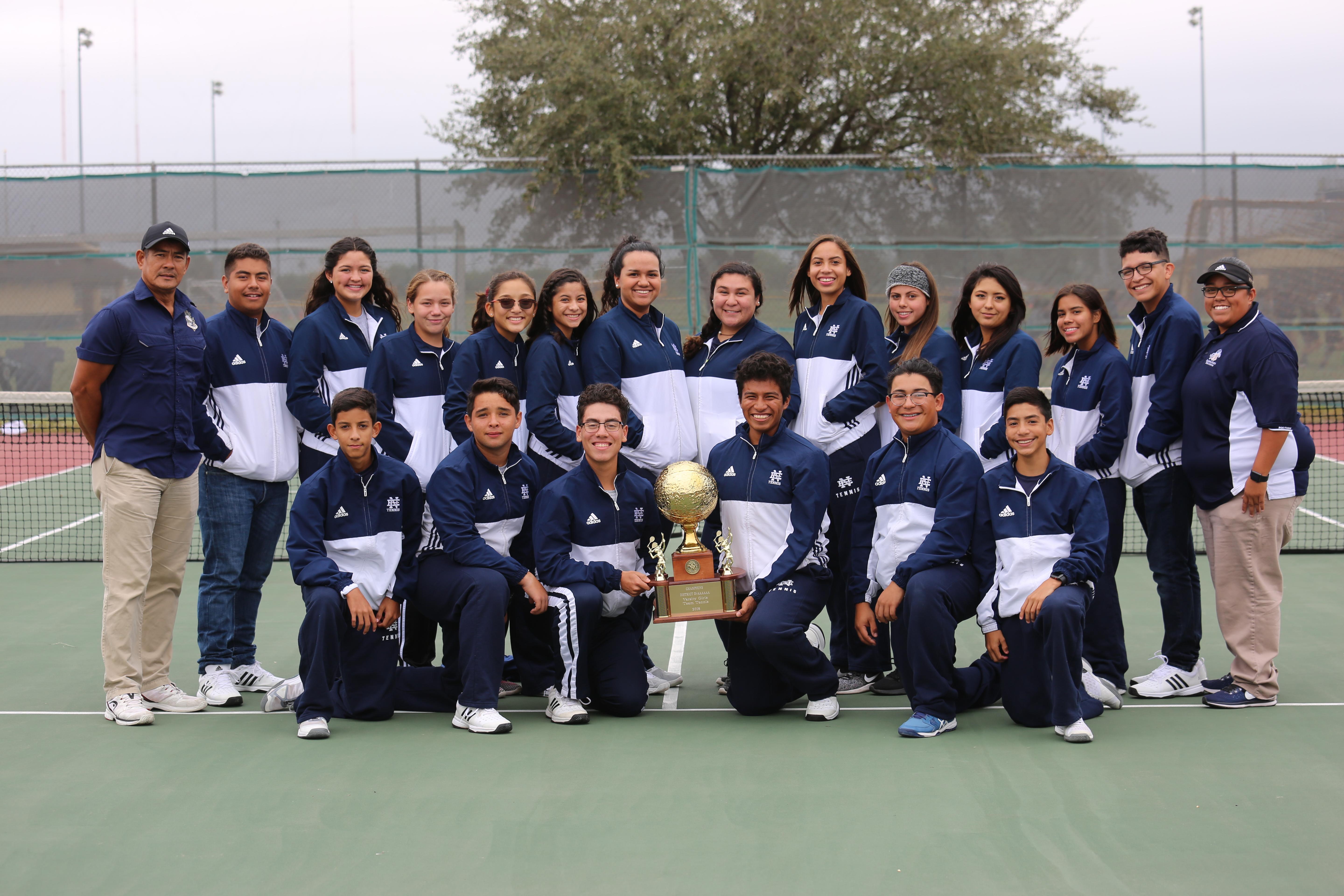 Varsity Tennis Team Tennis Edinburg North High School