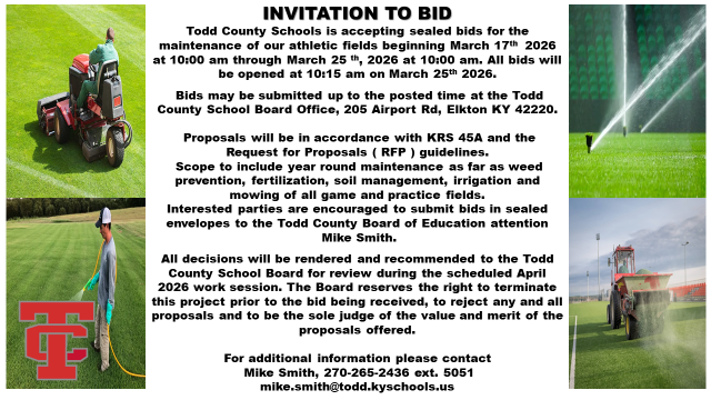 Invitation to Bid Featured Photo