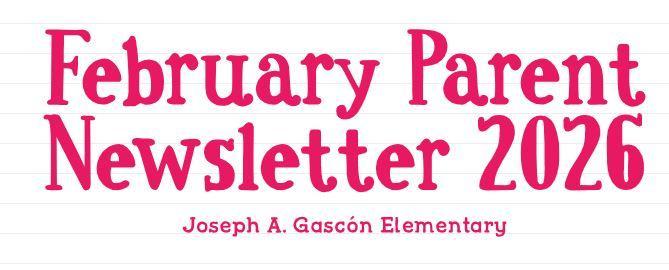 february parent newsletter