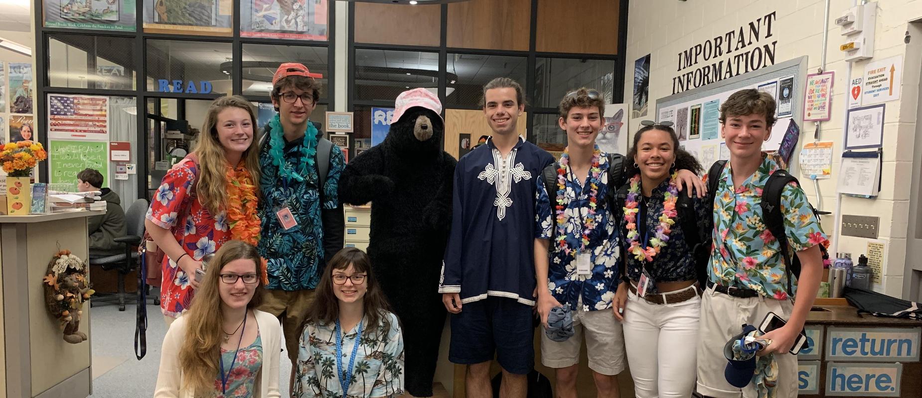 Spirit Day in High School