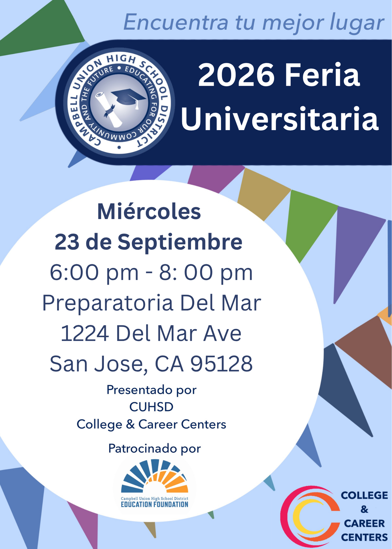 college fair at del mar on september 23 2026
