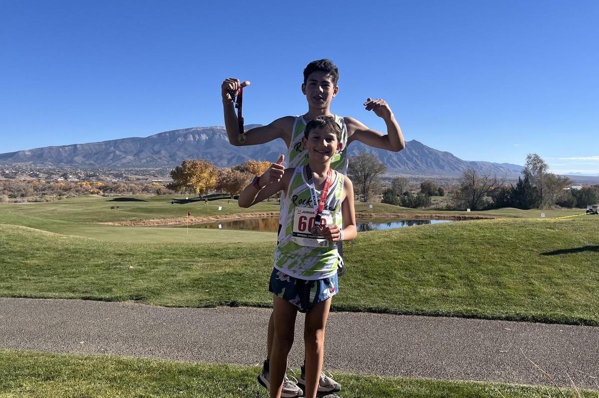 Teo and Blake ready to run