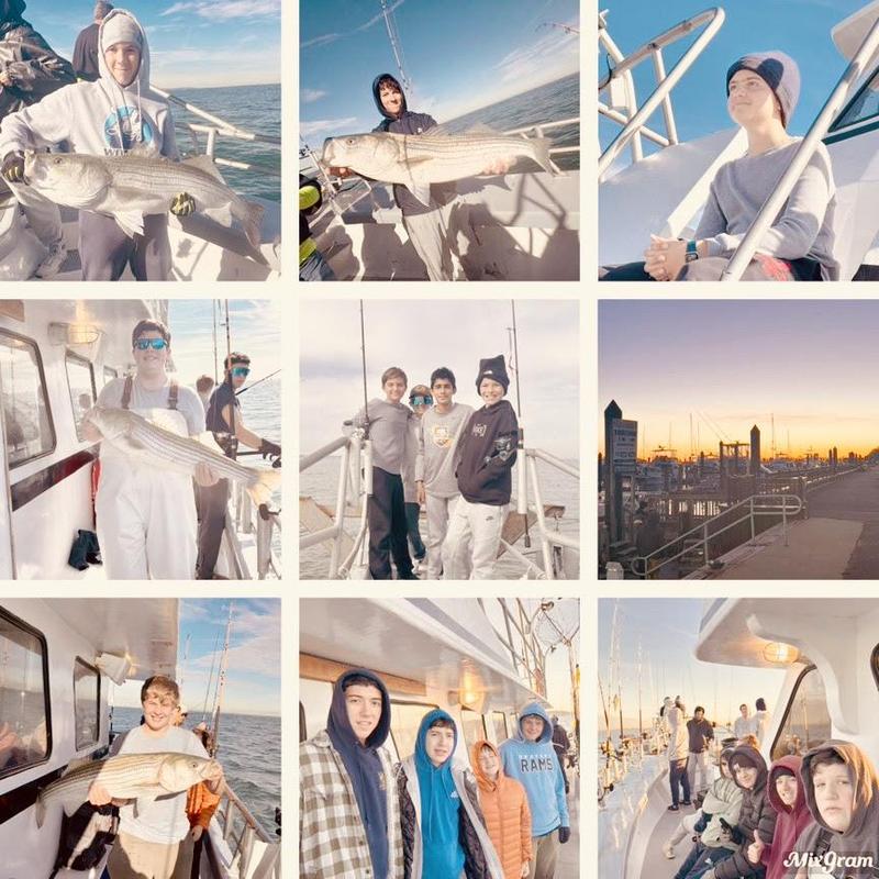 Fishing Club Takes to the High Seas