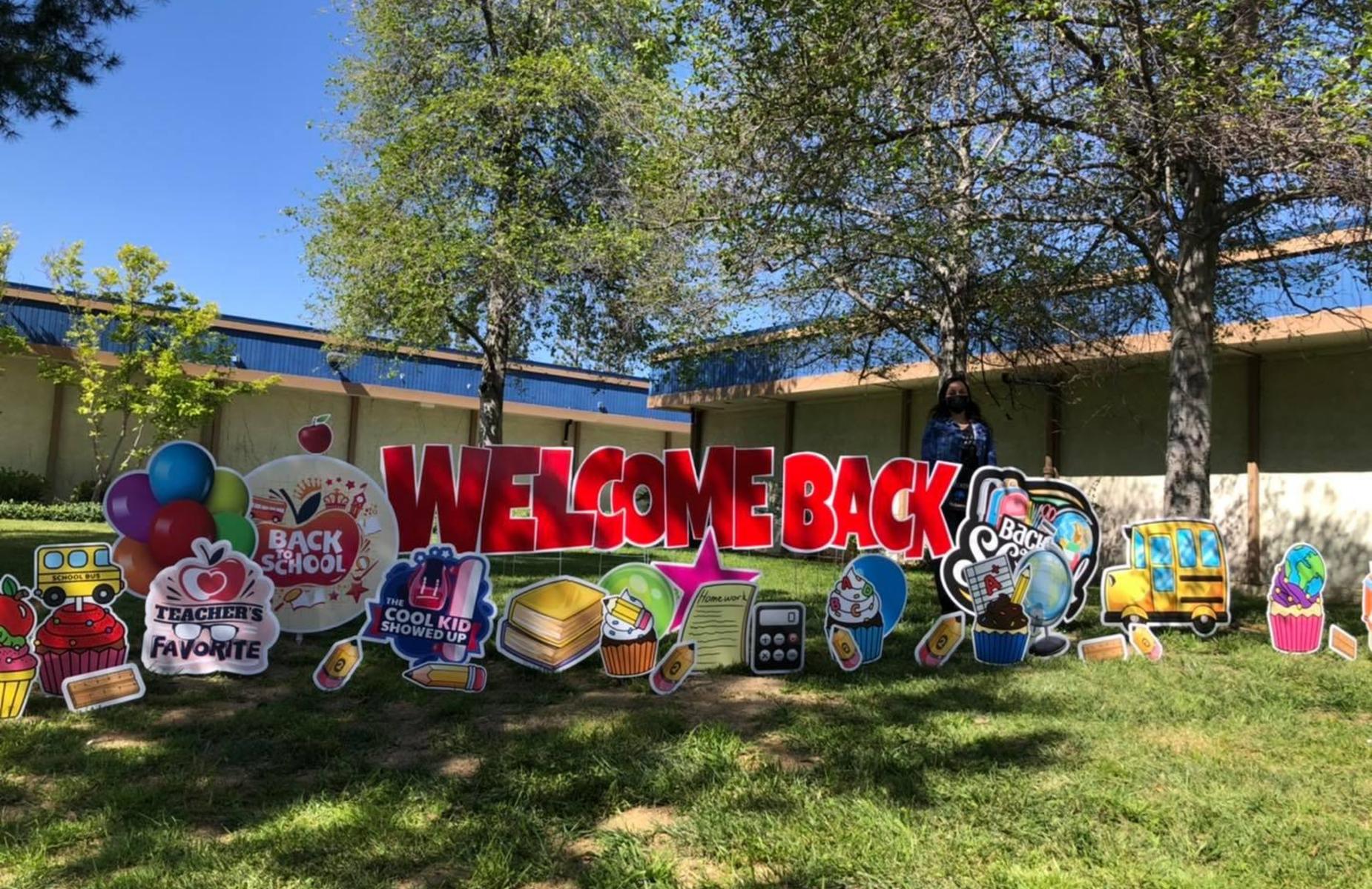 First Day of School! #hybridlearning2021 #deckermakeswaves #proud2bepusd