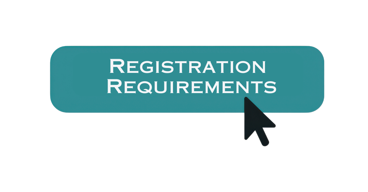Registration Requirements