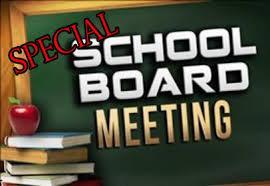 special board meeting