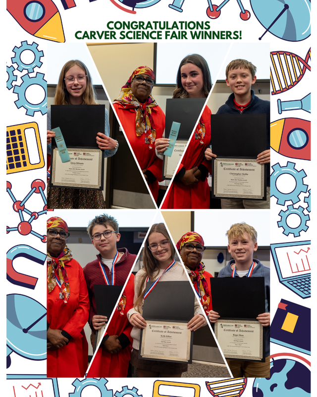 Congratulations GW George Washington Carver Science Fair Award Winners! Featured Photo
