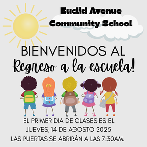 ¡Bienvenidos al primer día de clases!