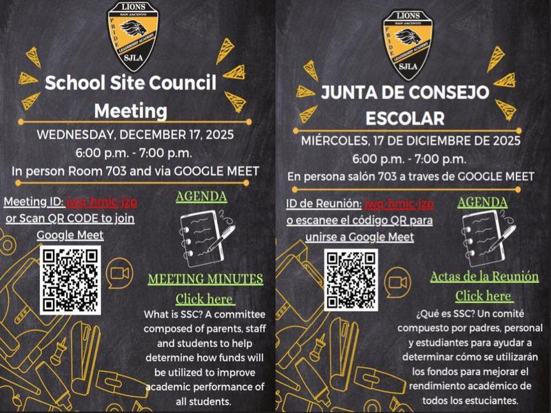 SSC#4 meeting agenda