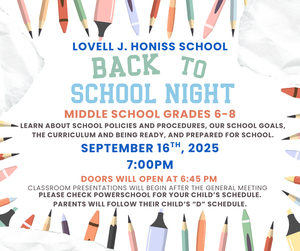 Back to School Night