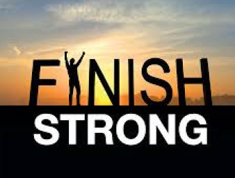 finish strong