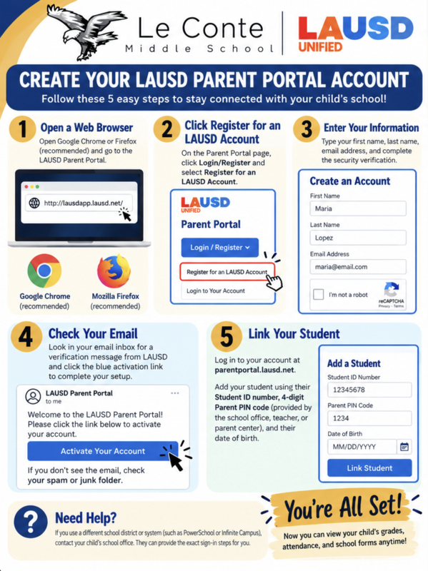 LAUSD Parent Portal Featured Photo