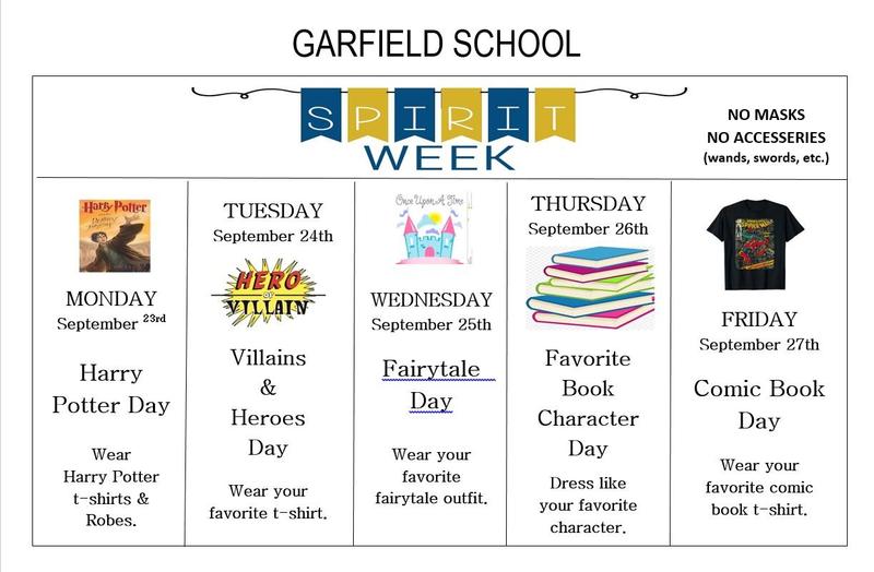 Garfield Spirit Week Featured Photo