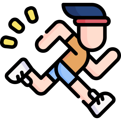 running