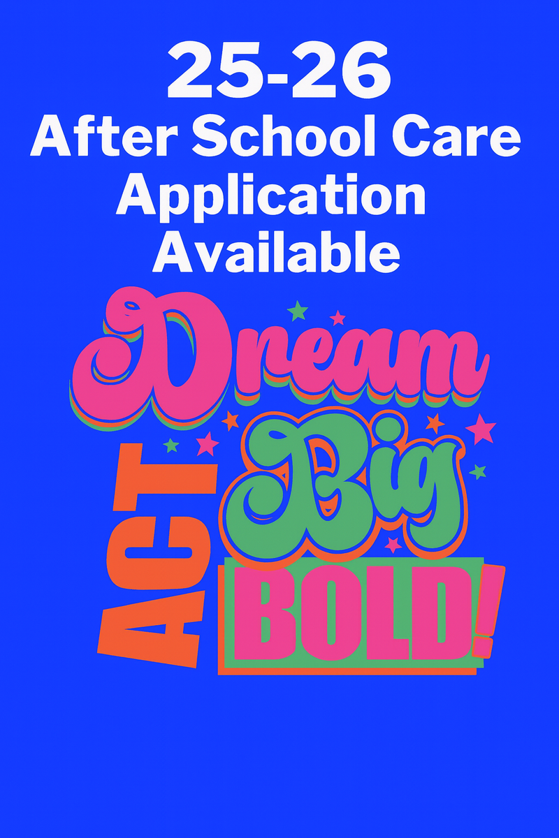 After School Care Application Announcement